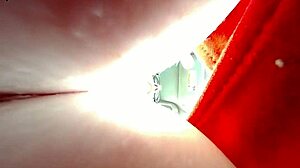 Tiny 18+ Man Hides In Giantess's Huge Tits