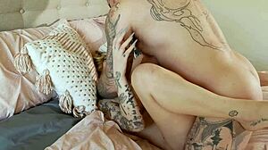 Blonde Step Sister Nina Nova Shares Bed with Mad Vince