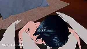 Vr milf mom with wet pussy licked