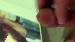 I made a cum tribute for amberly ii by masturbating and shooting my load