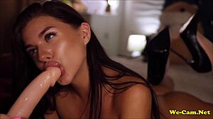 Girl Loves Anal Assfucking With Toys In Doggy Style On Webcam