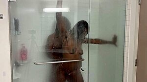 Stepsister Seduces Stepbrother for Steamy Shower Fuck