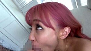 Japanese Babe's Natural Tits in Hardcore Cumshot Scene