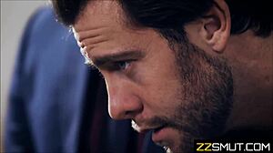 Student Gets Fucked Hard by Teacher and Principal in Classroom