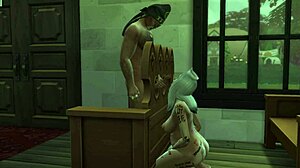 Exploring the serene atmosphere of the local church