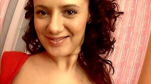 Cute Busty European Teen 18+ with Huge Natural Boobs Masturbates to Intense Orgasm in Homemade Clip