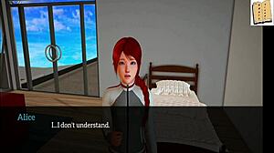 Big tits brunette fucks in cartoon