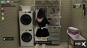 Fashion business game shows amazing pussy view 😲