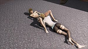 fallout 4 katsu and emogene lesbian scene