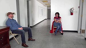 i watchd the milf gag on jizz in doctors waiting room, so hot