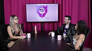 Brazilian glamour compilation of lesbian group sex in lingerie