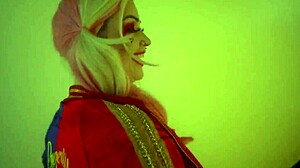 Harley Quinn's Pink Pussy Gets Destroyed By Joker In This Clown Sex Scene