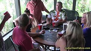 I'm at this pussy pickin' orgy party