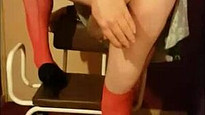 cumshots and anal sex collection with shy bisexual crossdressing amateurs