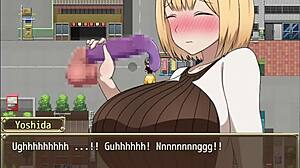 Blonde Heroine Gets Trapped on Beggars' Roof in Farah Adventure