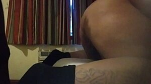 Black shemale sucking monster cock before fucking latino 😈