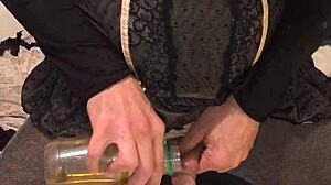 Uhh, I got so drunk… just peed everywhere, oops sorry!