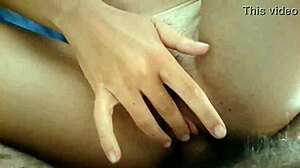 Quick fuck creampies hairy pussy at lake!