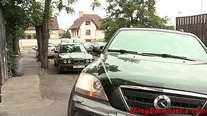 European Domina Enjoys Threeway With Her Sub