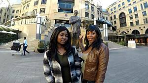 african lesbian girlfriends kissing fingering pussy with vibrator