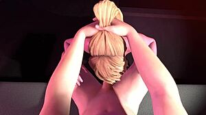 Samus Parody in Metroid Porn Scene