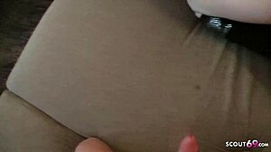 skinny berlin street hooker banged hard without condom for cash.