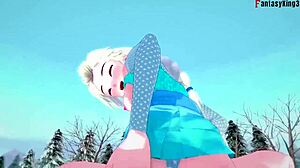 elsa gets hardcore sex in frozen fantasy