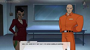 Detailed Scene In Dc Comics Unlimited Part 40 Featuring Shower And Voyeur Elements