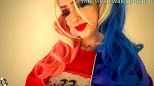 Harley Quinn's Pink Pussy Gets Destroyed By Joker In This Clown Sex Scene