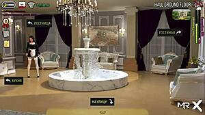 Fashion business game shows amazing pussy view 😲