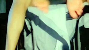 Neighbor fucks me hard when alone, I squirt orgasm!