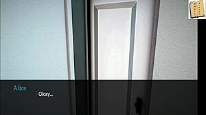 Big tits brunette fucks in cartoon