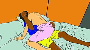 Kartun Nailcutter Afrika Kesepian Horny