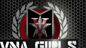 vicky vette teases in the tub