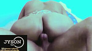 her big ass begs for double penetration in slow motion