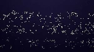 Petite brunette fingers wet pussy with vibrator on webcam