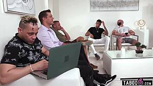 i watched adira allure gangbanged with double penetration by clients