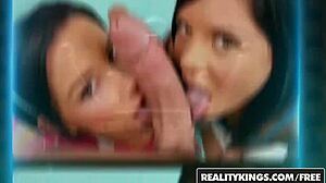 Realitykings Round and Brown Shower Scene!