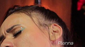 Petite Teen Gets Fucked by Martial Arts Teacher in Slow Motion Blowjob