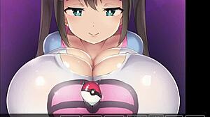 Pokemon Inspired Femdom with Footjob Handjob Details