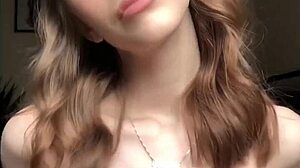 petite teen toys her pussy solo 😘