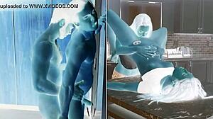 freshh ch 1, beautiful croatian bodybuilder in action