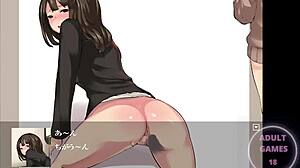 No Pants Exposure School In Cartoon Game Anime Hentai