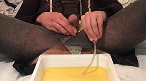 Uhh, I got so drunk… just peed everywhere, oops sorry!