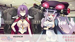 Pretty Girl's Big Boobs Battle In Intense Lovetime Game!