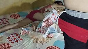 Skinny Amateur Couple Fucks Passionately