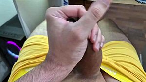 Young 18+ Solitary Masturbation Until Climax