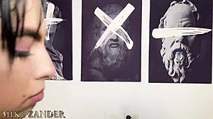 Anal sleepover turns wild with two sexy girls