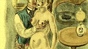 vintage erotic drawings from old cartoons