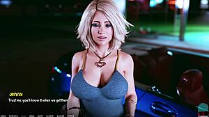 A O A Academy 29 - A Date With Jenny In Game Roleplay With Blonde Teen Babe